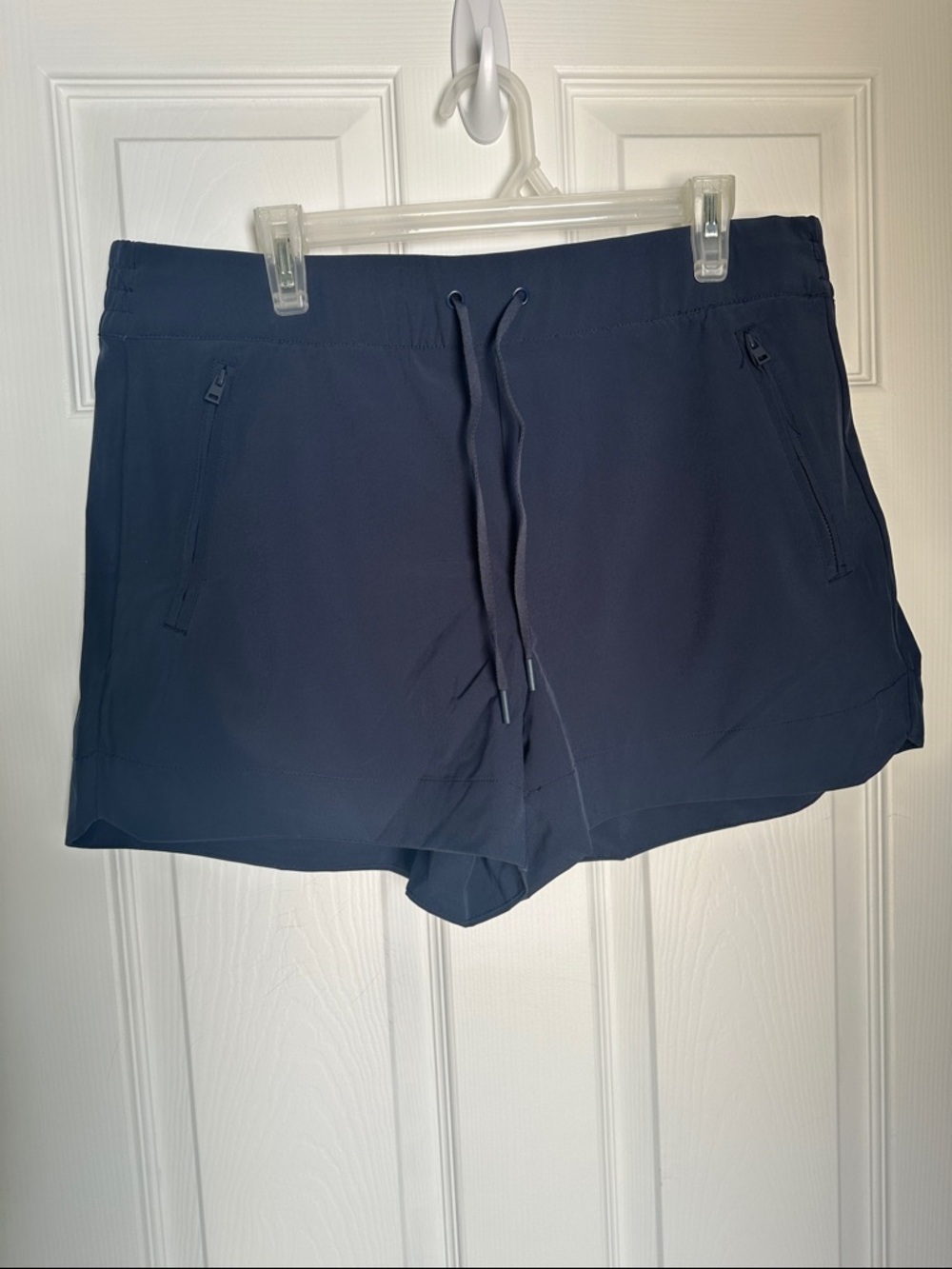 90 Degree By Reflex Navy Athletic Drawstring Shorts